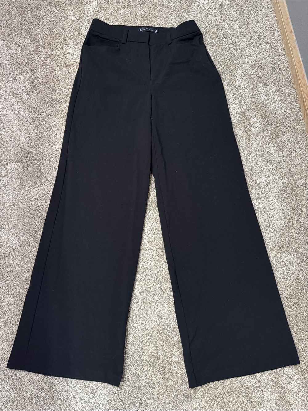 New York & Company Black Wide-Leg Dress Pants Size 4